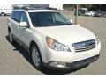 2011 Satin White Pearl Subaru Outback 2.5i Premium Wagon  photo #2