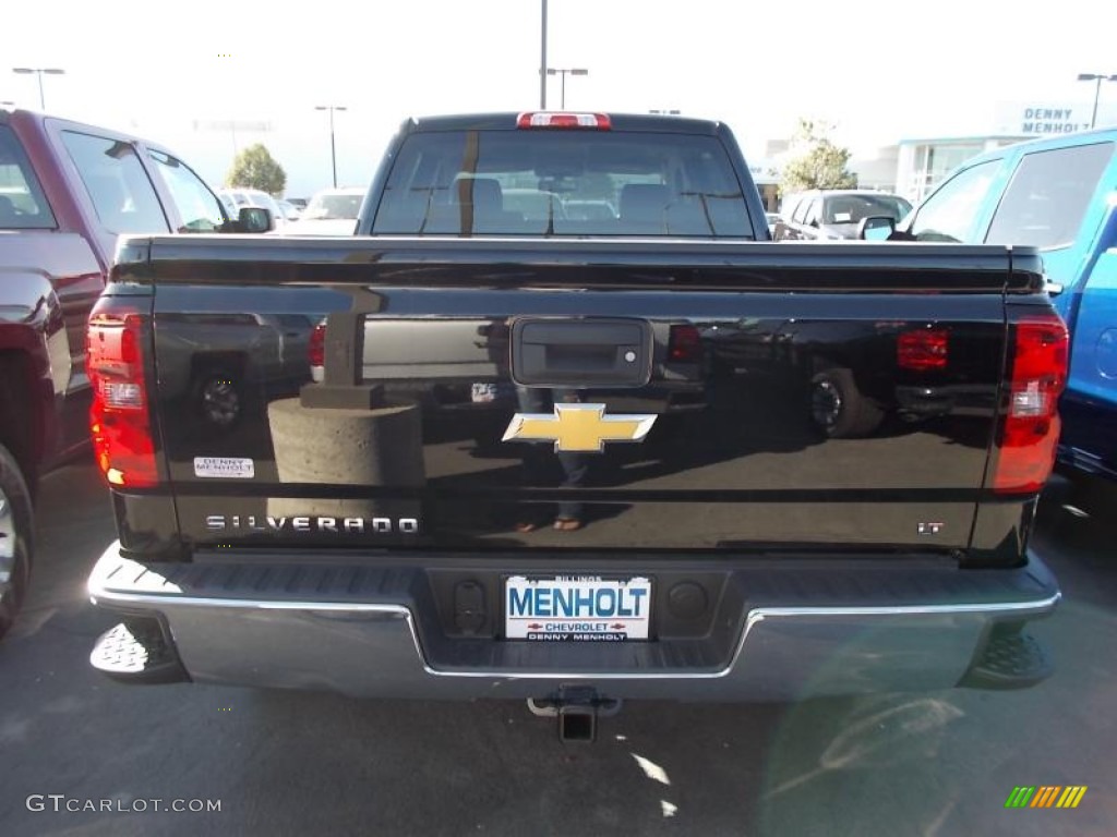 2014 Silverado 1500 LT Crew Cab 4x4 - Black / Jet Black photo #3