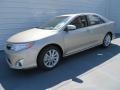 2014 Champagne Mica Toyota Camry XLE  photo #7