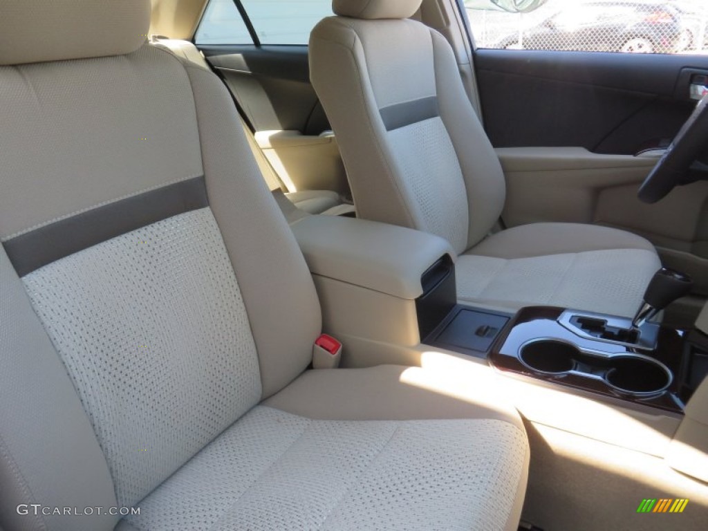 2014 Camry XLE - Champagne Mica / Ivory photo #19