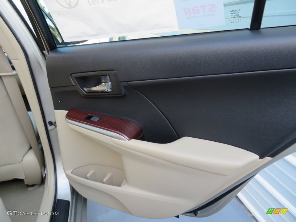 2014 Camry XLE - Champagne Mica / Ivory photo #20