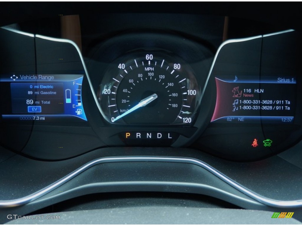 2014 Ford Fusion Energi SE Gauges Photo #86635615