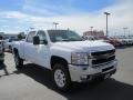 2014 Summit White Chevrolet Silverado 2500HD LTZ Crew Cab 4x4  photo #1