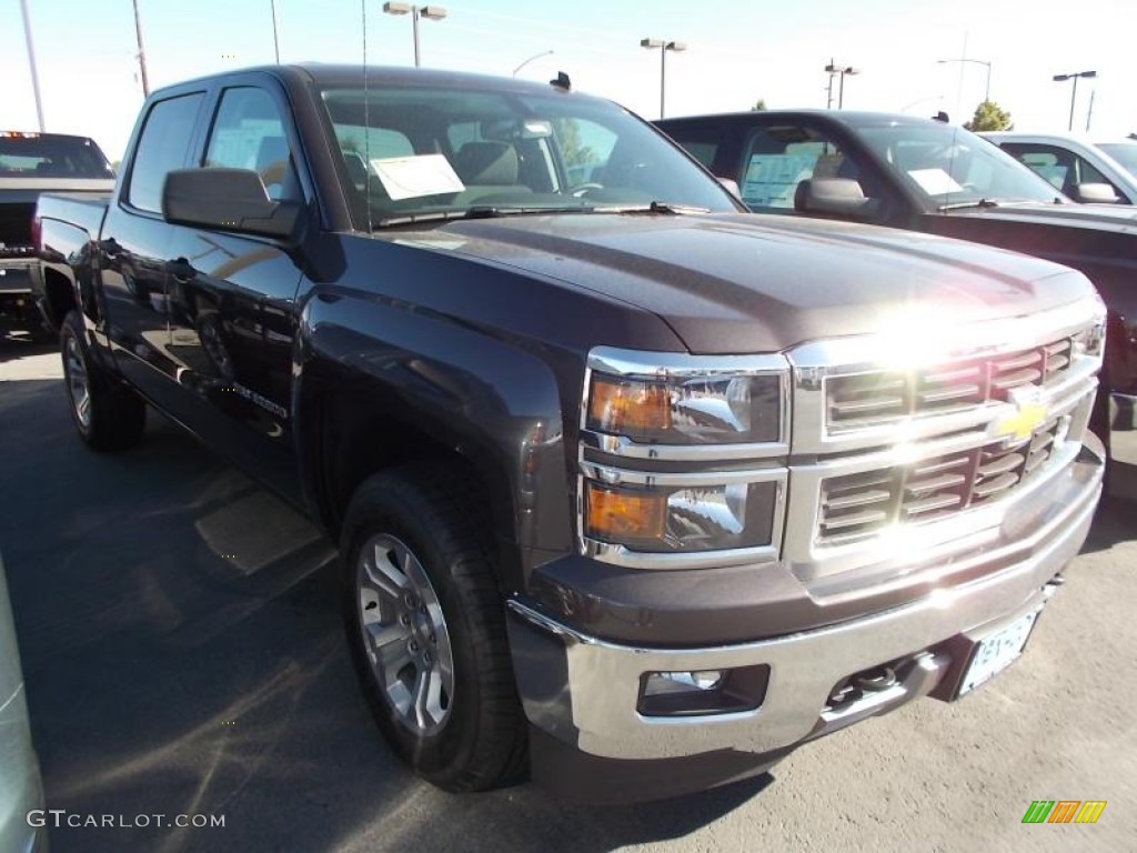 2014 Silverado 1500 LT Crew Cab 4x4 - Tungsten Metallic / Jet Black photo #1