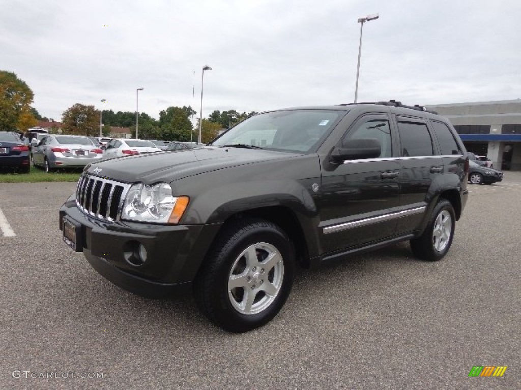 Dark Khaki Pearl 2006 Jeep Grand Cherokee Limited 4x4 Exterior Photo #86636364