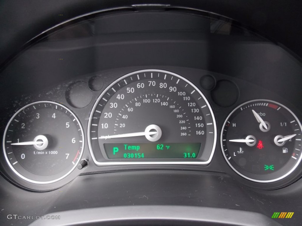 2010 Saab 9-3 Aero Sport Sedan XWD Gauges Photo #86637100