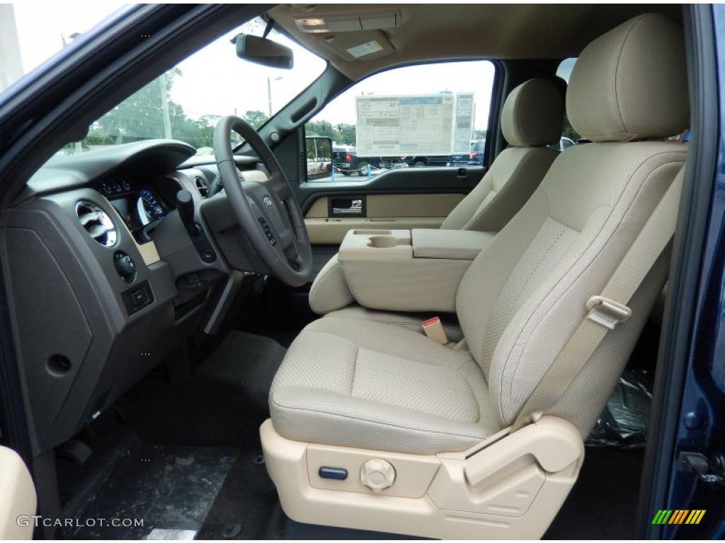 Adobe Interior 2013 Ford F150 XLT SuperCrew 4x4 Photo #86637112