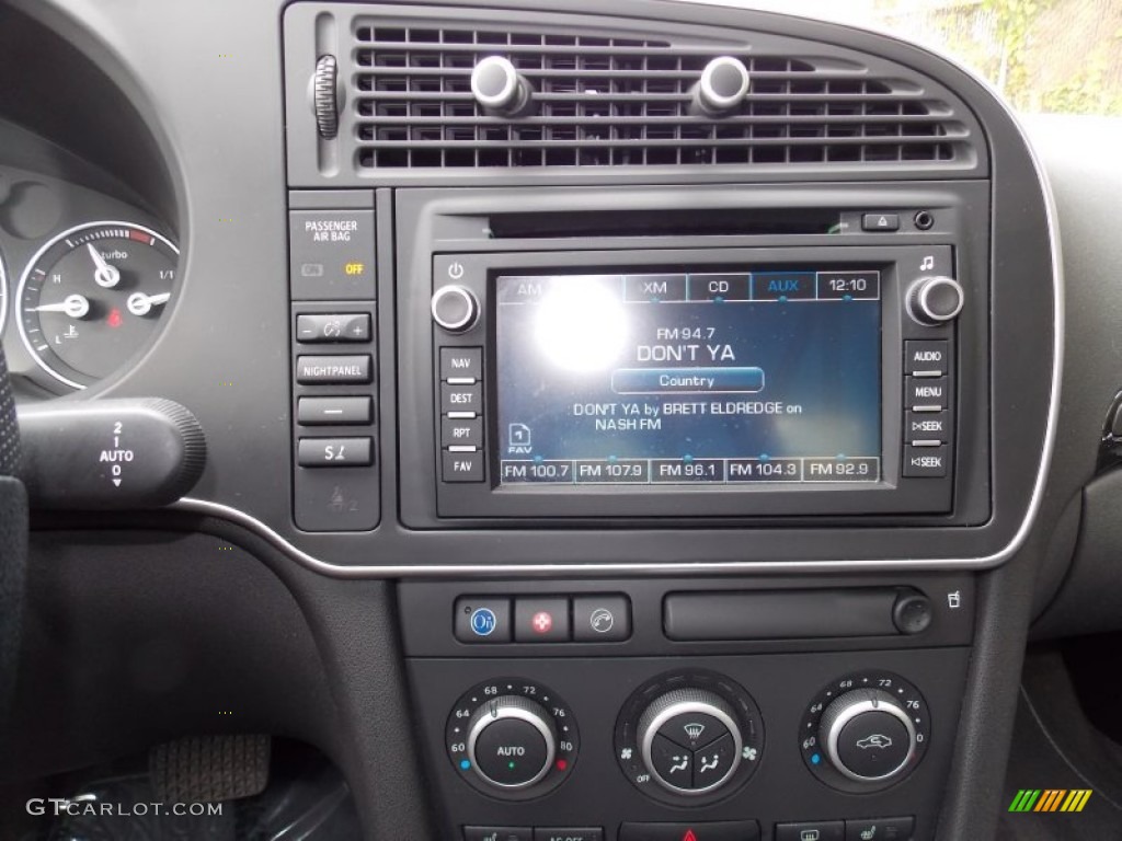 2010 Saab 9-3 Aero Sport Sedan XWD Controls Photo #86637133
