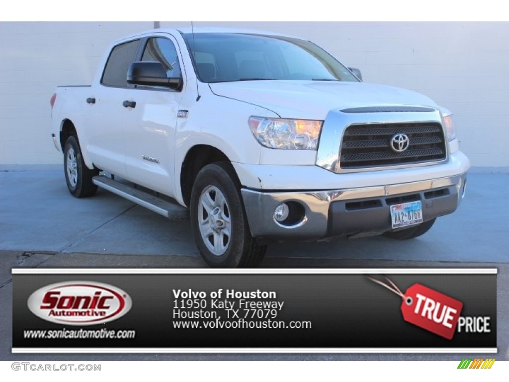 Super White Toyota Tundra