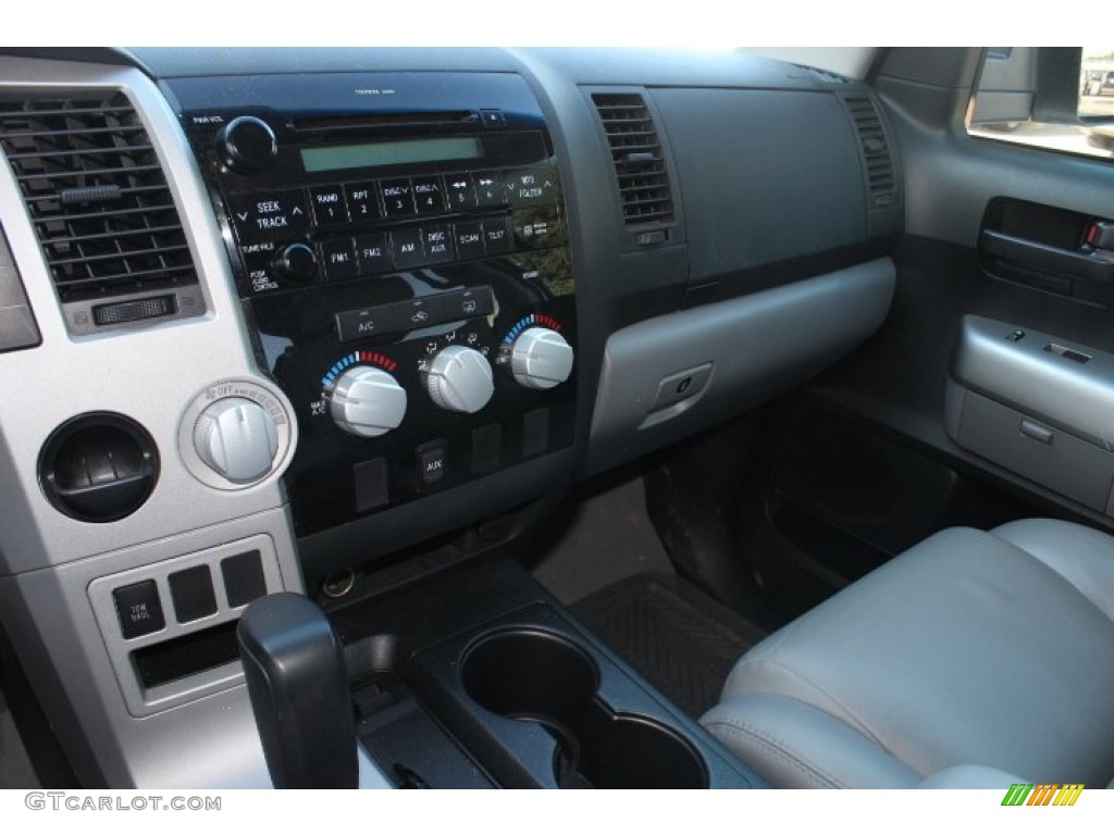 2009 Tundra CrewMax - Super White / Graphite Gray photo #14