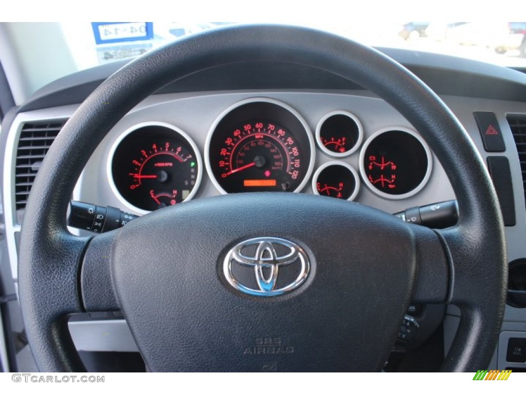 2009 Tundra CrewMax - Super White / Graphite Gray photo #19