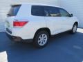 2013 Blizzard White Pearl Toyota Highlander   photo #4