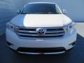 2013 Blizzard White Pearl Toyota Highlander   photo #8