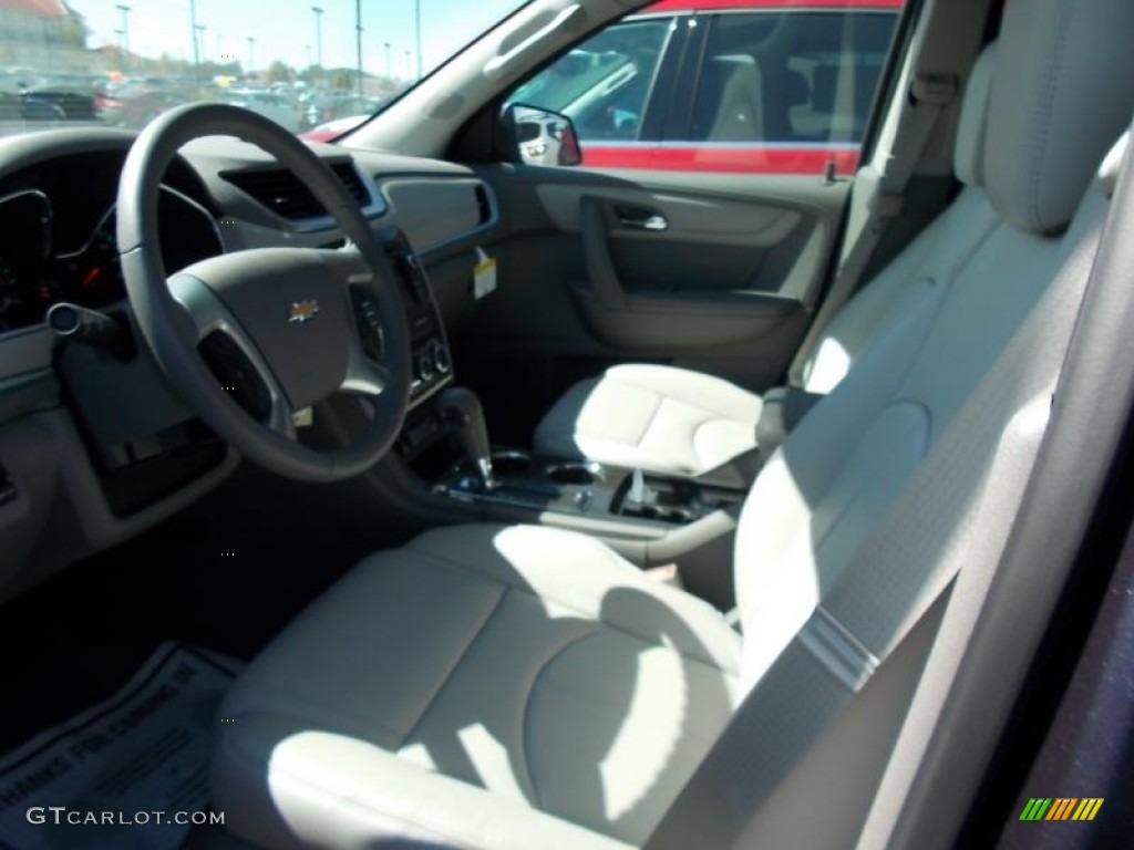 2014 Traverse LT AWD - Atlantis Blue Metallic / Dark Titanium/Light Titanium photo #12