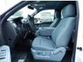 Steel Gray Interior Photo for 2013 Ford F150 #86638432