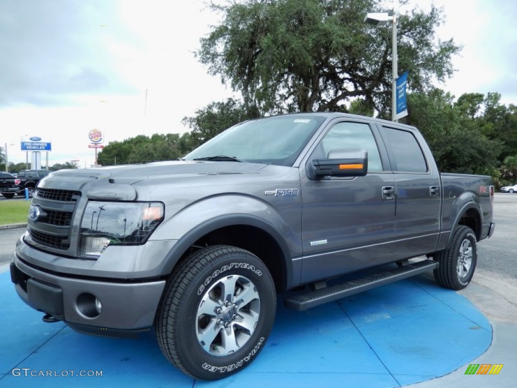 Sterling Gray Metallic 2013 Ford F150 FX4 SuperCrew 4x4 Exterior Photo #86638615