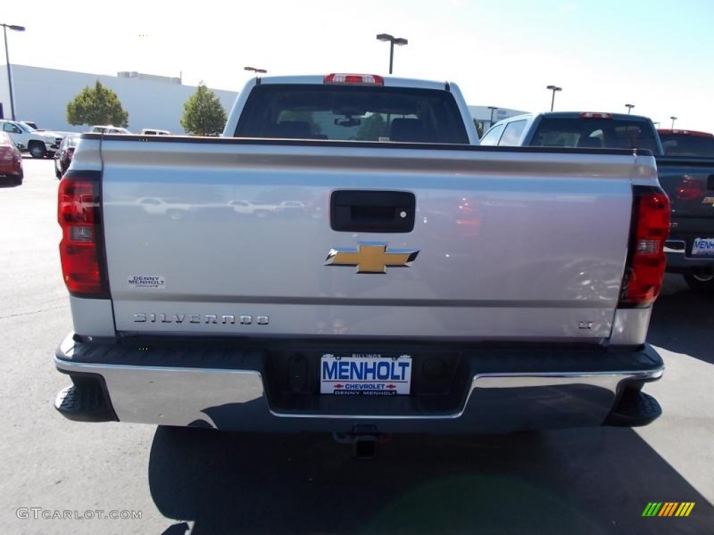 2014 Silverado 1500 LT Double Cab 4x4 - Silver Ice Metallic / Jet Black photo #2