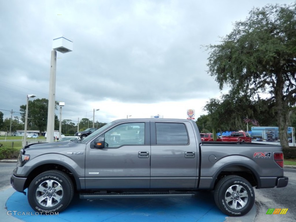 Sterling Gray Metallic 2013 Ford F150 FX4 SuperCrew 4x4 Exterior Photo #86638639