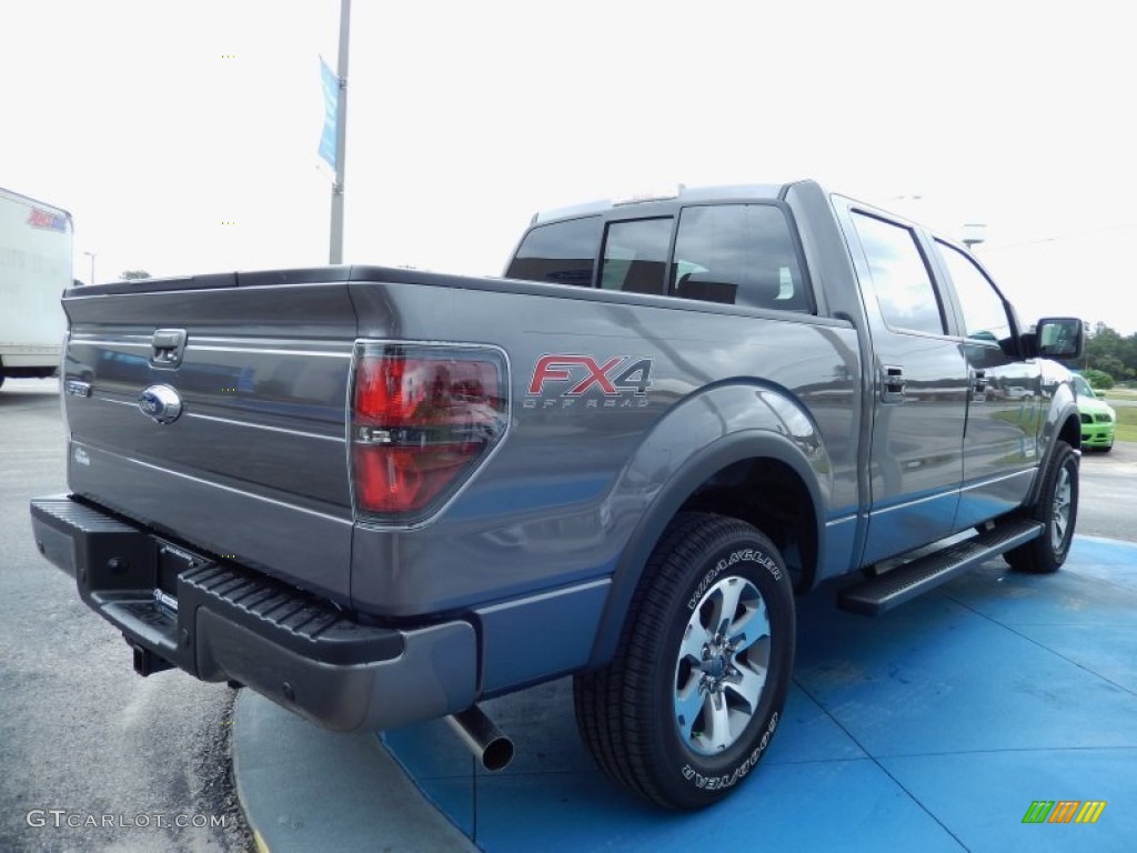 Sterling Gray Metallic 2013 Ford F150 FX4 SuperCrew 4x4 Exterior Photo #86638666