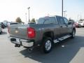 2011 Steel Green Metallic Chevrolet Silverado 2500HD LT Crew Cab 4x4  photo #6