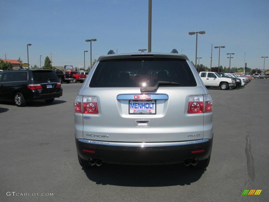 2012 Acadia SLT AWD - Quicksilver Metallic / Ebony photo #5