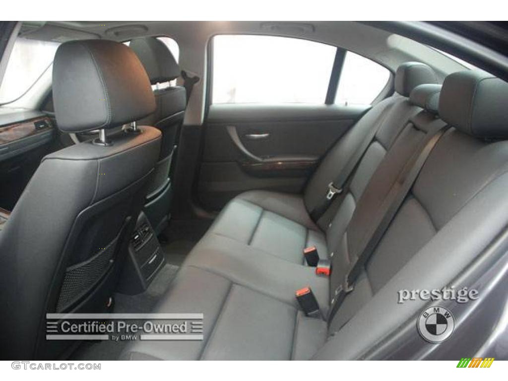 2006 3 Series 325xi Sedan - Sparkling Graphite Metallic / Black photo #12