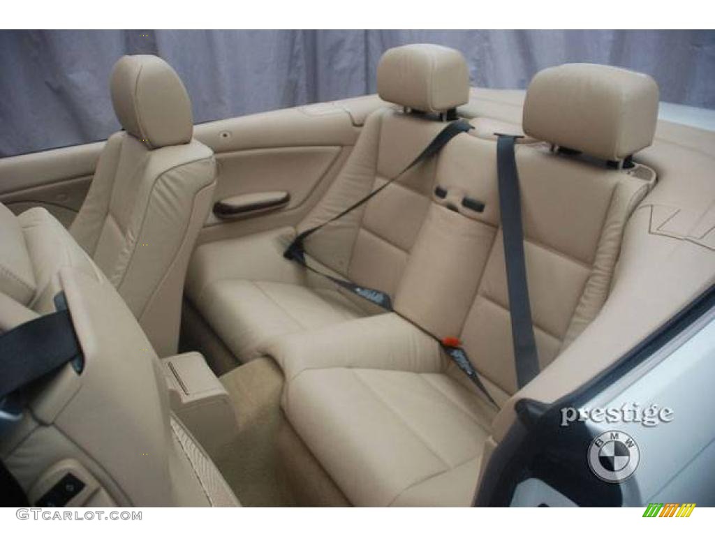 2006 3 Series 325i Convertible - Alpine White / Beige photo #12