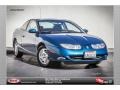 Blue 2001 Saturn S Series SC2 Coupe