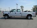 2008 Silver Metallic Ford F250 Super Duty XL Crew Cab 4x4  photo #3