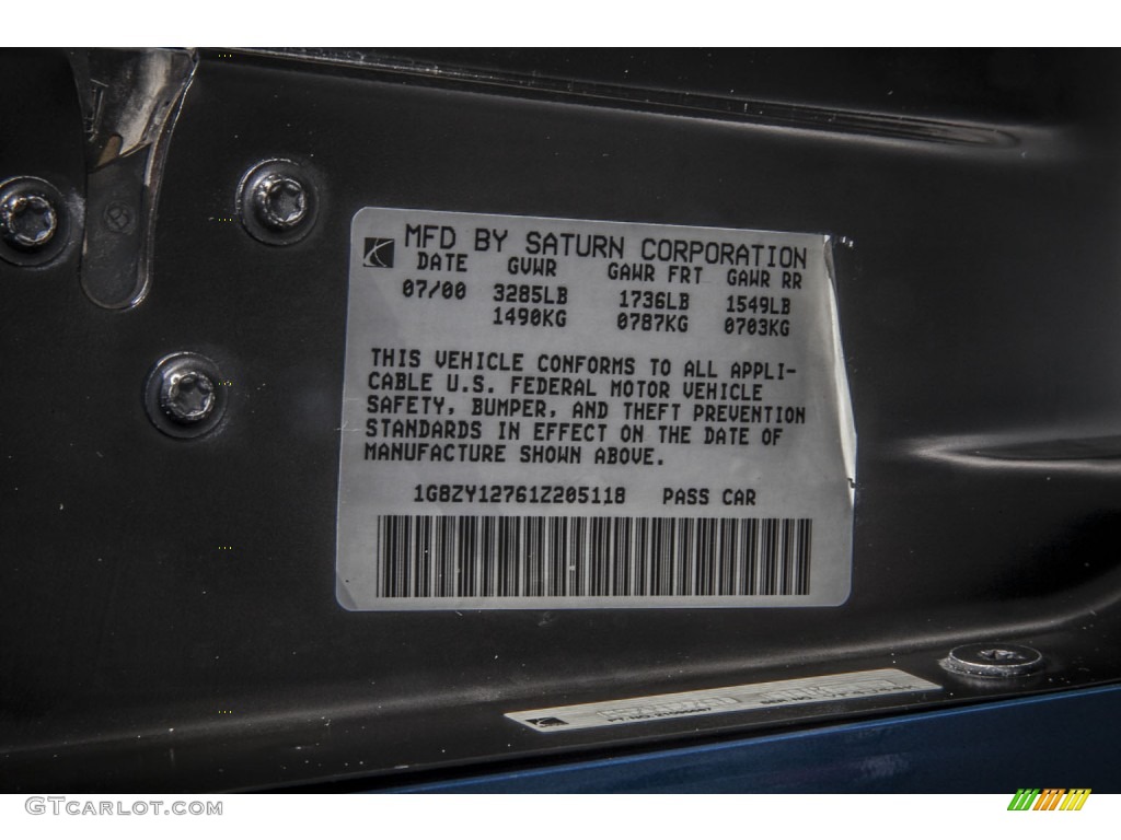 2001 S Series SC2 Coupe - Blue / Gray photo #20