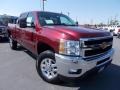 2014 Deep Ruby Metallic Chevrolet Silverado 2500HD LTZ Crew Cab 4x4  photo #1