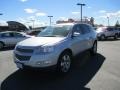 2012 Silver Ice Metallic Chevrolet Traverse LTZ AWD  photo #2