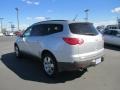 2012 Silver Ice Metallic Chevrolet Traverse LTZ AWD  photo #4