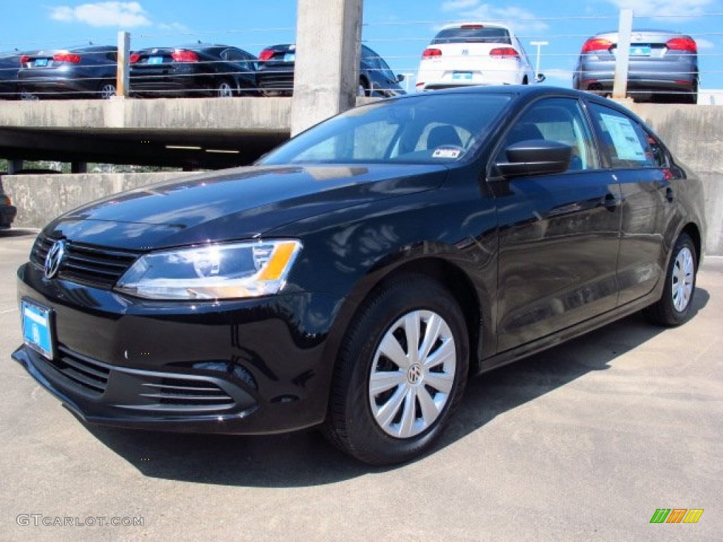 2014 Jetta S Sedan - Black / Titan Black photo #3