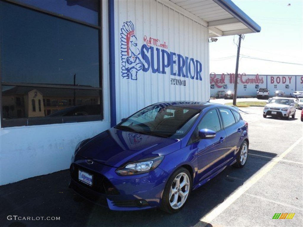 Performance Blue Ford Focus