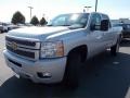 2014 Silver Ice Metallic Chevrolet Silverado 2500HD LT Crew Cab 4x4  photo #7