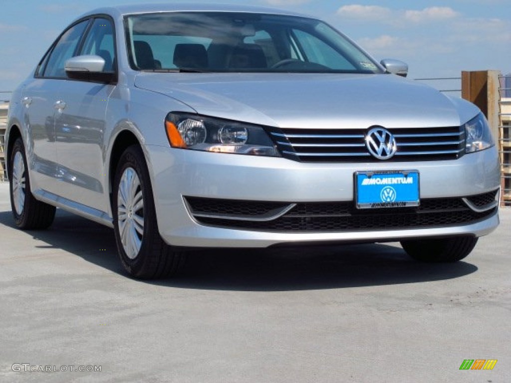 2014 Passat 2.5L S - Reflex Silver Metallic / Titan Black photo #1