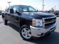 2014 Black Chevrolet Silverado 2500HD LTZ Crew Cab 4x4  photo #1