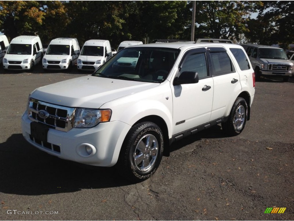 Oxford White 2008 Ford Escape XLT V6 Exterior Photo #86646637