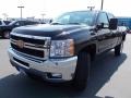 2014 Black Chevrolet Silverado 2500HD LTZ Crew Cab 4x4  photo #7