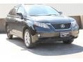 2010 Black Sapphire Pearl Lexus RX 350  photo #1