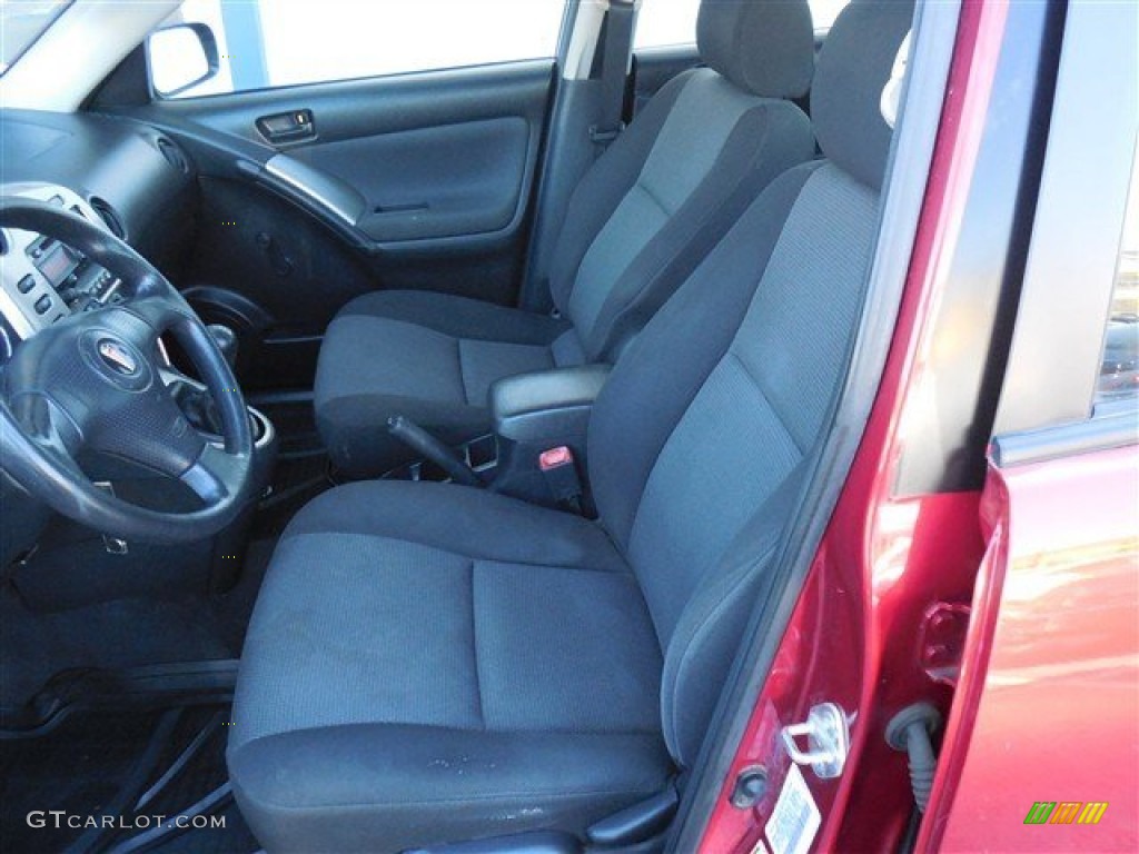 2007 Pontiac Vibe Standard Vibe Model Front Seat Photo #86647222