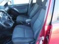 2007 Pontiac Vibe Graphite Interior Front Seat Photo