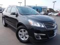 2014 Black Granite Metallic Chevrolet Traverse LT AWD  photo #1