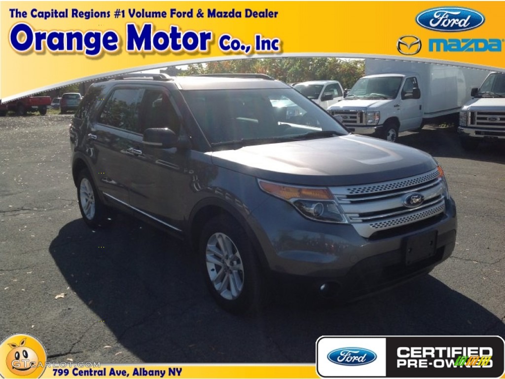 Sterling Grey Metallic Ford Explorer