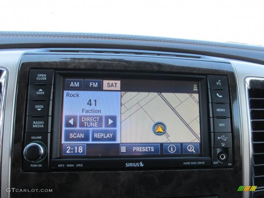 2012 Dodge Ram 3500 HD Laramie Longhorn Mega Cab 4x4 Navigation Photo #86648200