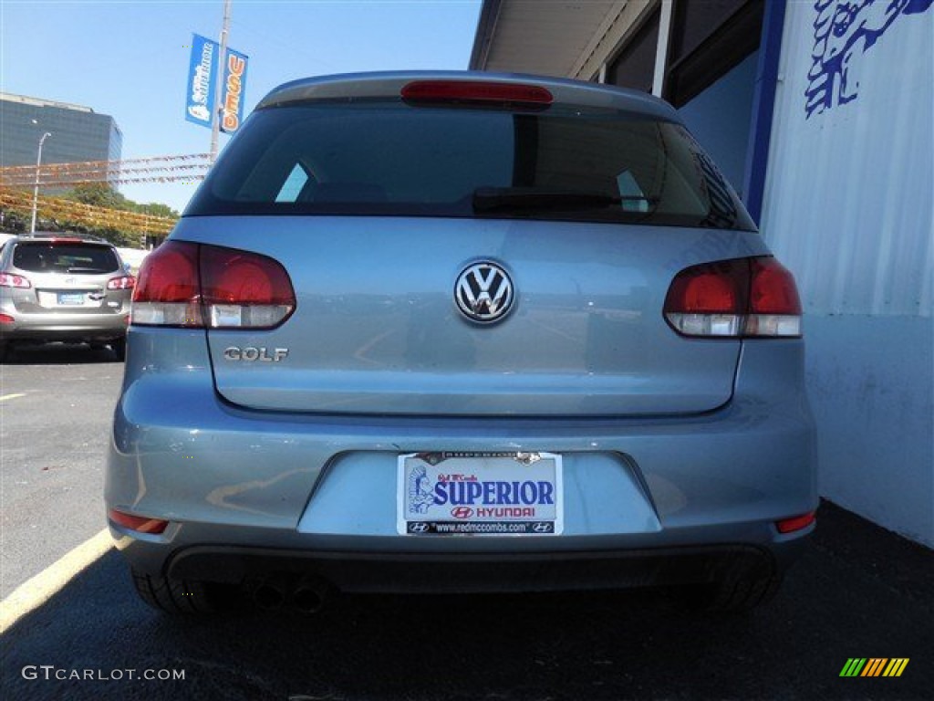 2011 Golf 4 Door - Shark Blue Metallic / Titan Black photo #9