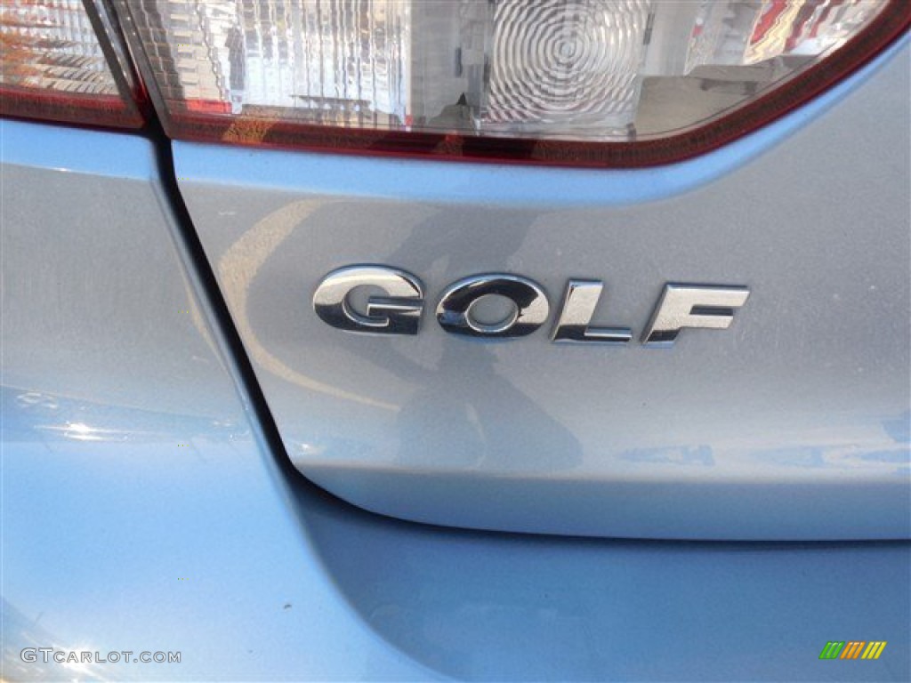 2011 Golf 4 Door - Shark Blue Metallic / Titan Black photo #10