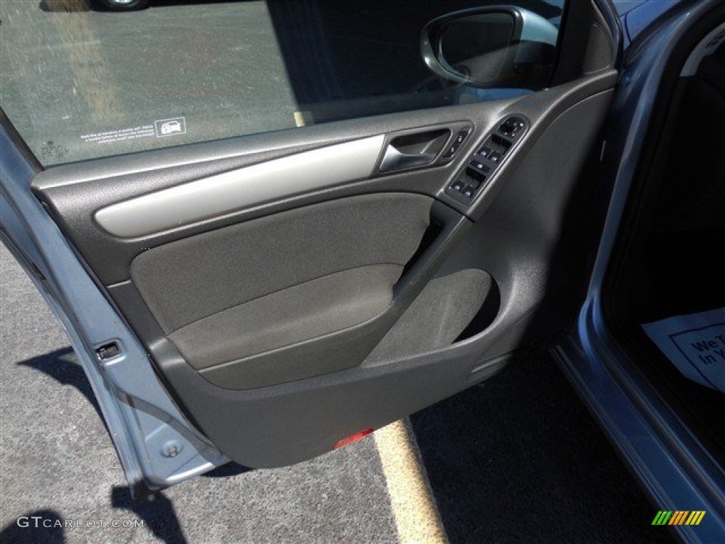 2011 Golf 4 Door - Shark Blue Metallic / Titan Black photo #11