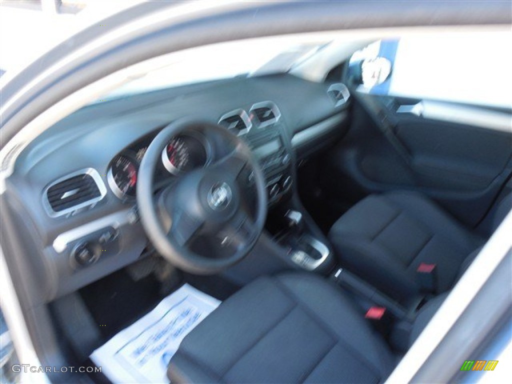 2011 Golf 4 Door - Shark Blue Metallic / Titan Black photo #12
